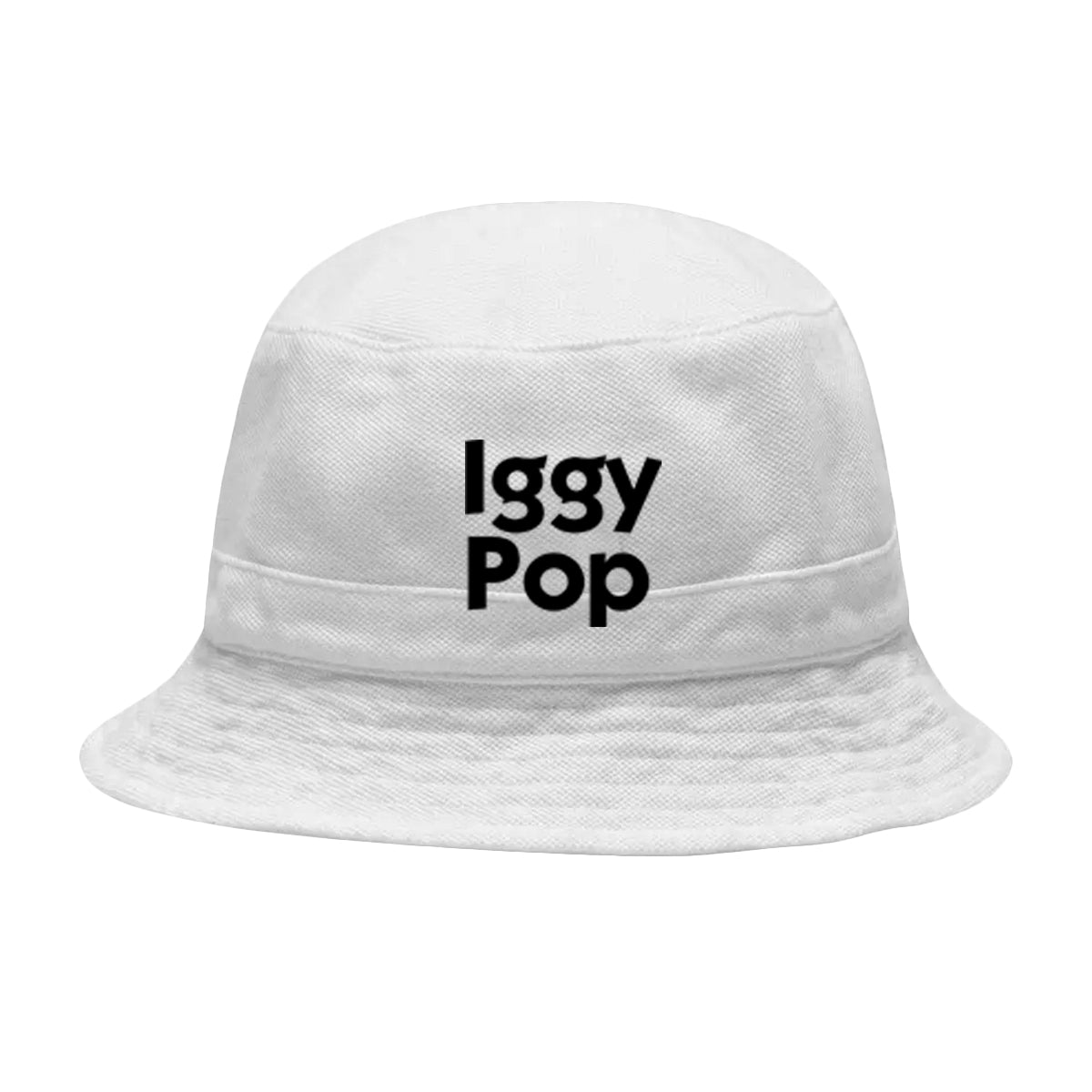 IGGY POP White Bucket Hat