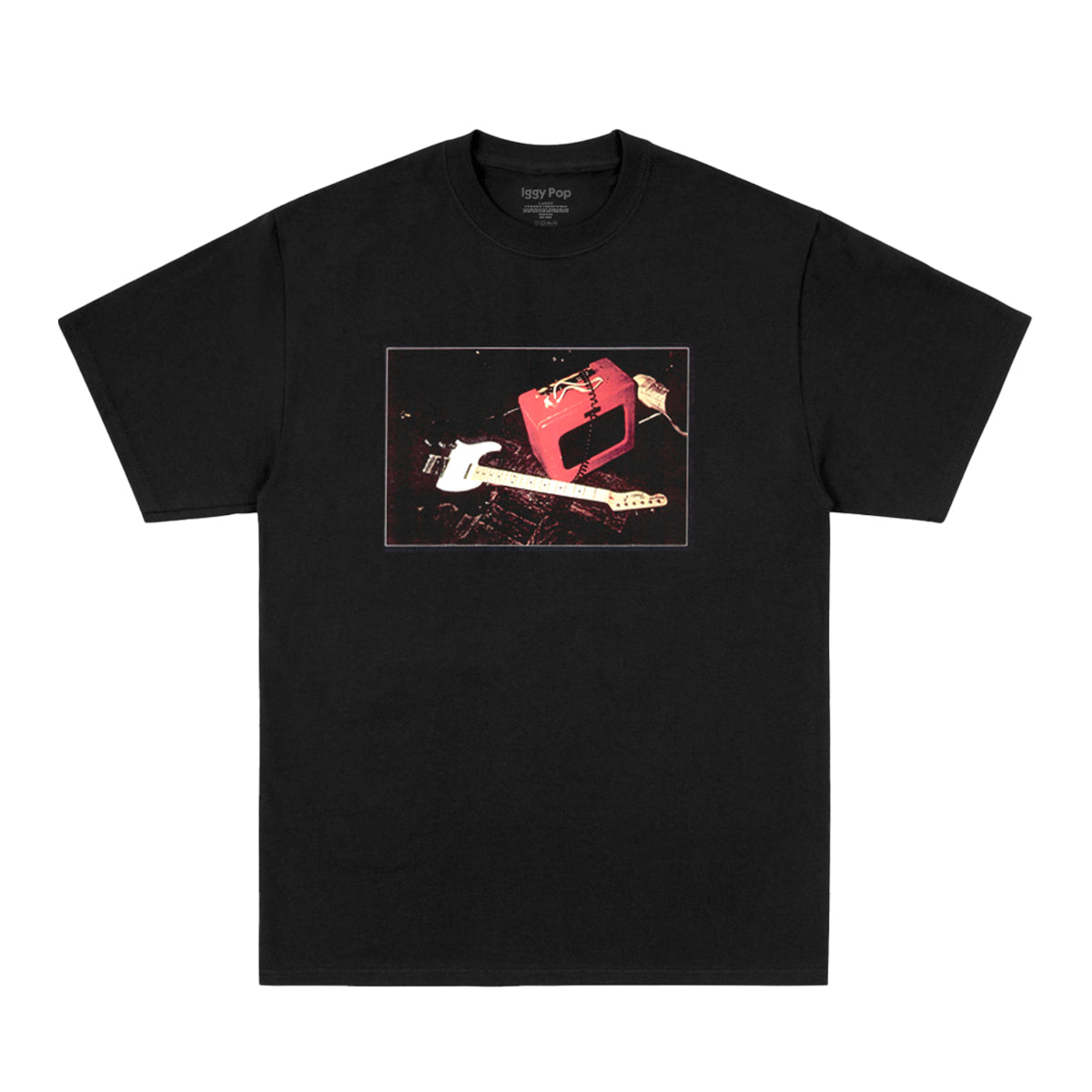 IGGY POP New Values 45th Anniversary Black Tee