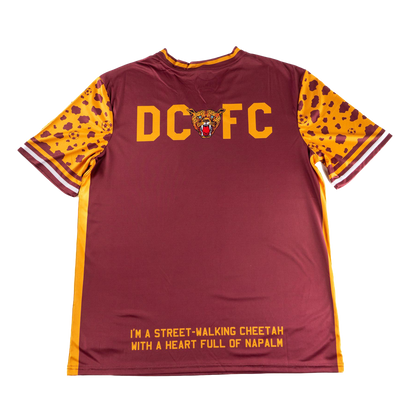 [ Iggy Pop x Detroit City FC ] Street Walking Cheetah Jersey